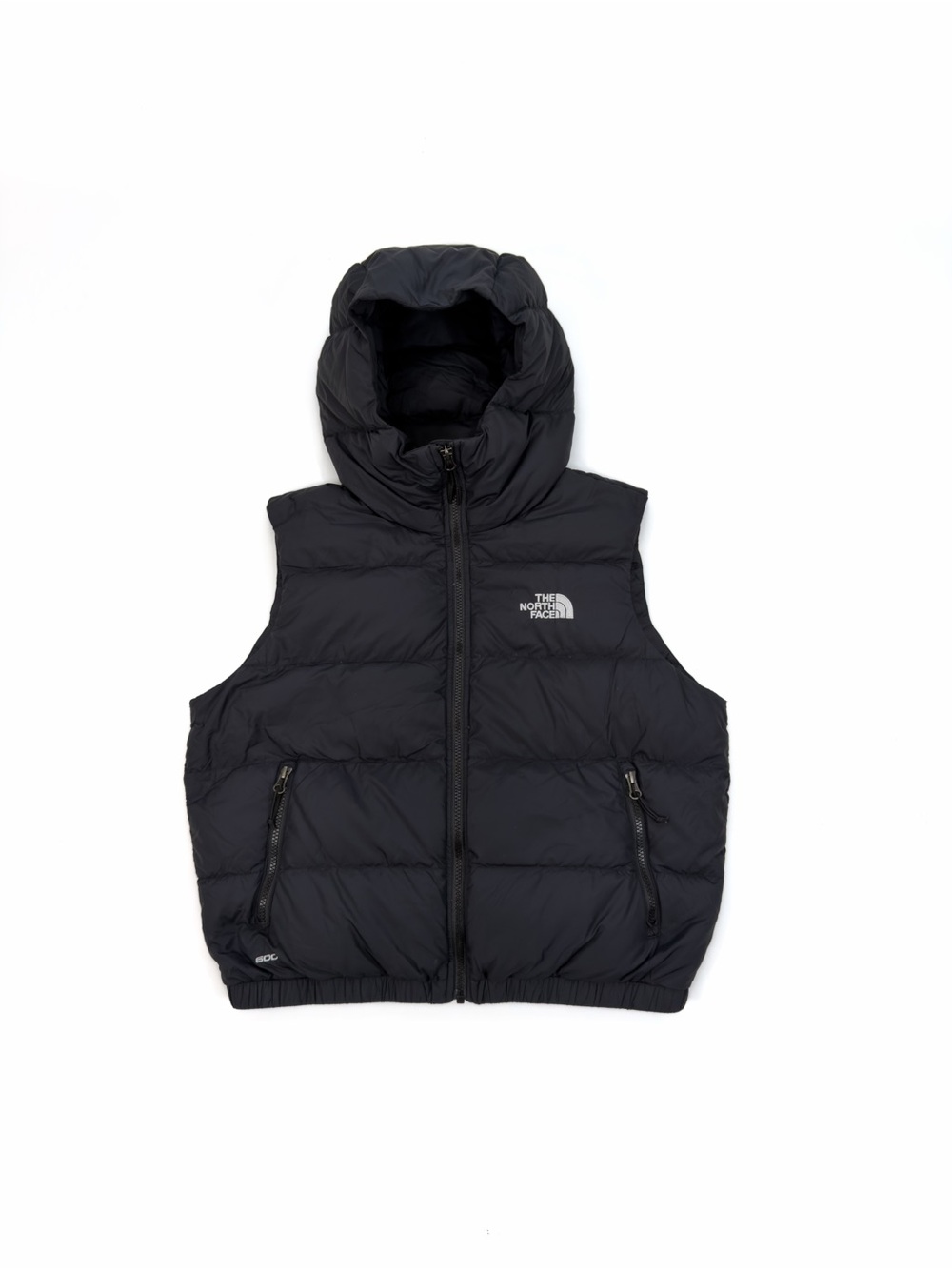 The North Face Women’s Hydrenalite 600 Down Vest Hooded Size L • Black